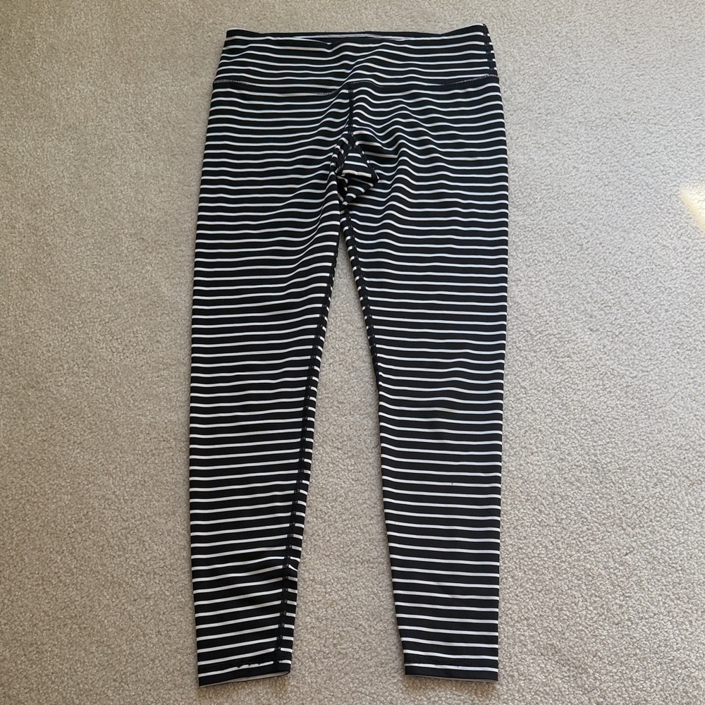 Stripe leggings